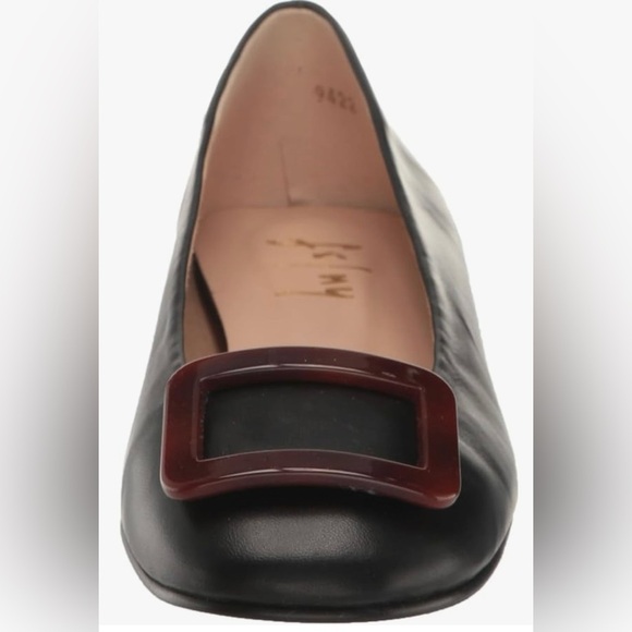 NEW, French Sole FS/NY Womens Leather Drum2 Ballet Flats Buckle Accent Size 8 - Picture 9 of 14